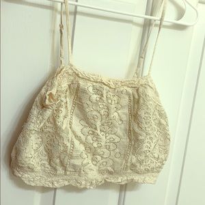 AEO Lace Crop Top